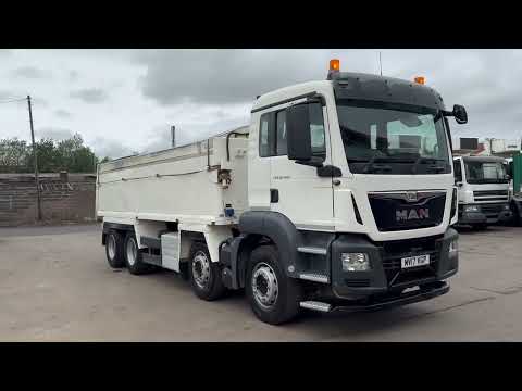 **FOR SALE** 2017 MAN TGS 32.400 8x4 Allo Insulated Tipper - Dixon Commercial Exports Ltd