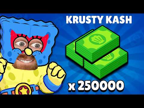 What 250,000 Krusty Kash Gets You in SpongeBob Brawl Stars!