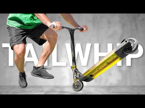 Learning how to Tailwhip a Scooter