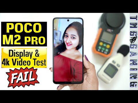 POCO M2 Pro - 4K Video & Display Test