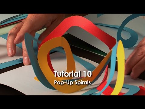 Pop-Up Tutorial 10 - Pop-Up Spirals