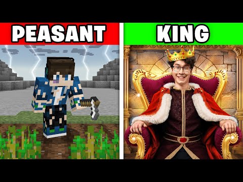 From Minecraft Peasant to IRL King