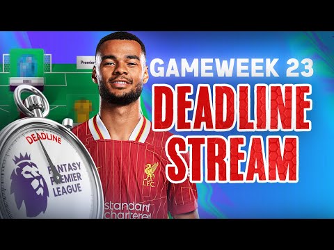 62K OR! | LIVE GAMEWEEK 23 DEADLINE STREAM | PLUS Q&A | Fantasy Premier League 2024/25