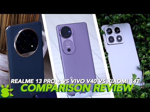 Xiaomi 14T vs vivo V40 vs realme 13 Pro+ Triple Comparison