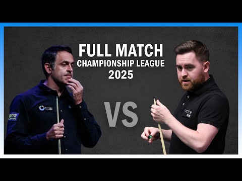 Ronnie O'Sullivan Vs Jak Jones Full Match Championship League 2025 Snooker Highlights