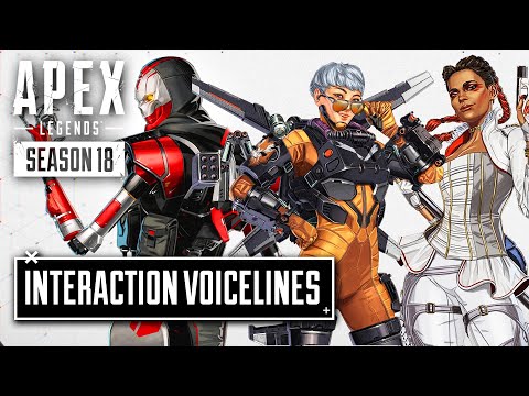 *NEW* LOBA VALK and REVENANT Interaction Voicelines - Apex Legends Season 18