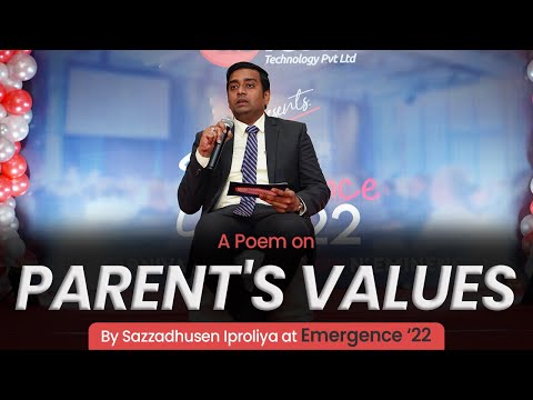 A Poem on Parent’s Value @ The Emergence ‘22