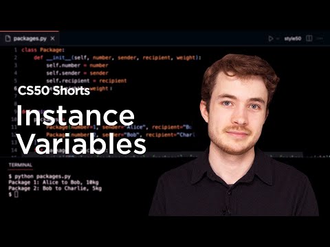 Instance Variables - CS50P Shorts