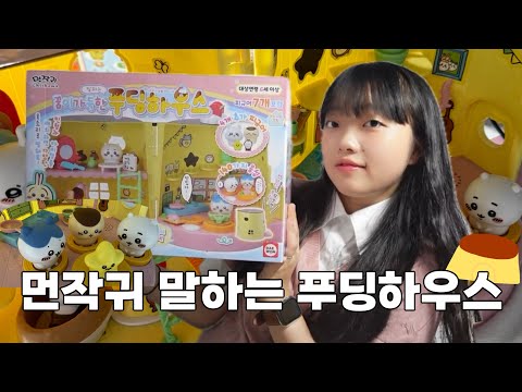 🩷 쏭쏭시은 먼작귀 말하는 푸딩하우스 언박싱 | 치이카와 | 특별구성 🩷