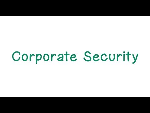 Corporate Security