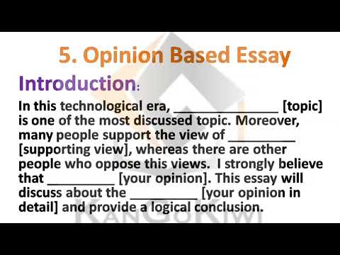 Essay Template for PTE 90 - How to write an Essay in 2024 💯 | PTE & IELTS WRITING | KanGoKiwi