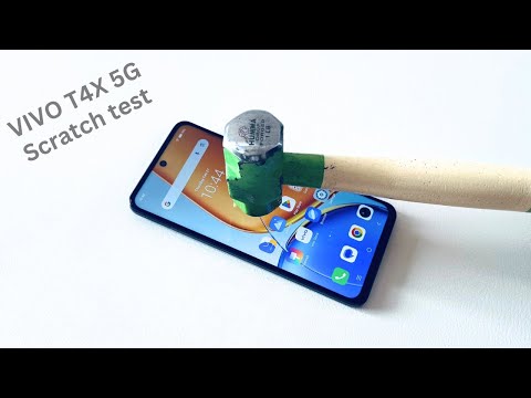 Vivo T4X 5g Screen Scratch Test