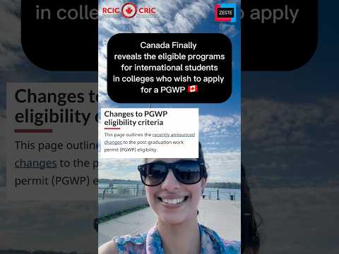 Big Changes to PGWP Eligibility | BREAKING NEWS Canada Immigration 🇨🇦 | ZESTE IMMIGRATION CANADA