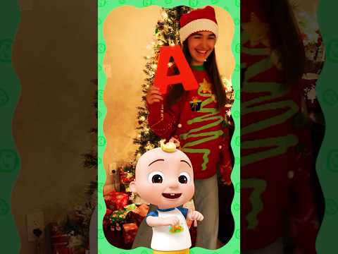 ABC Song 📚 for the Holidays! Learn the Alphabet with Big Sister! #cocomelon #shorts