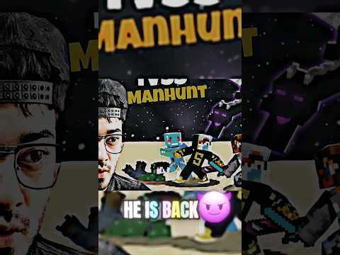 @YesSmartyPie MANHUNT IS BACK | #himlands #minecraft #shortsviral #yessmartypie #shorts #smartypie