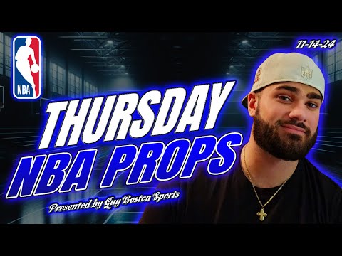 NBA Player Props Today 11/14/2024 | FREE NBA Best Bets, Predictions, and Player Props!