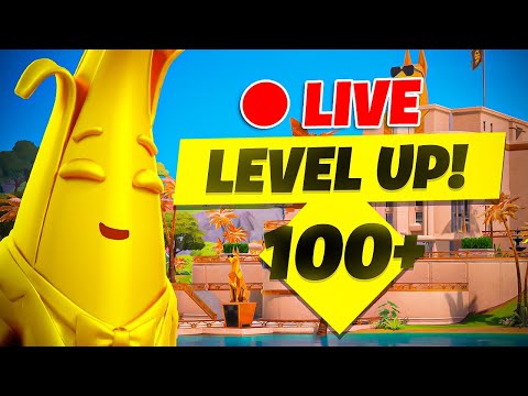 LEVEL 100+ *GOLDEN MEOWDAS* IN FORTNITE CHAPTER 2 REMIX! Grinding XP *LIVE*