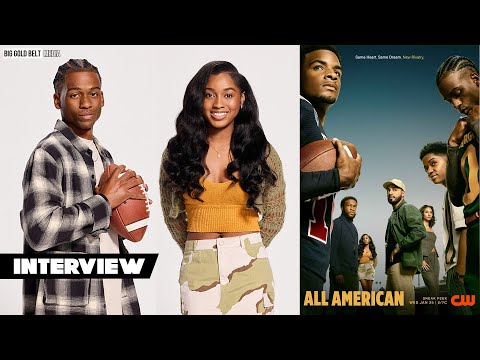 Alexis Chikaeze & Antonio J. Bell Interview | All American Season 7