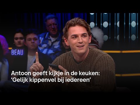 Antoon geeft kijkje in de keuken: 'Gelijk kippenvel bij iedereen' | BEAU Op Zondag