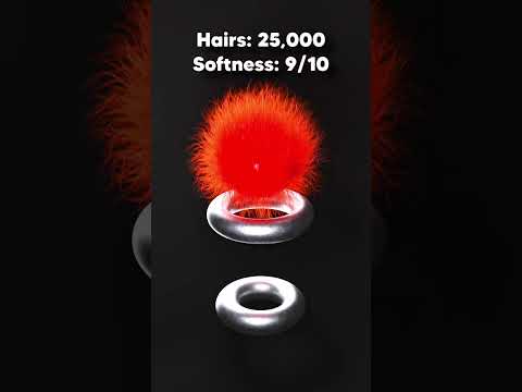 Hair & Softness Satisfying Simulation 🔥🔥🔥