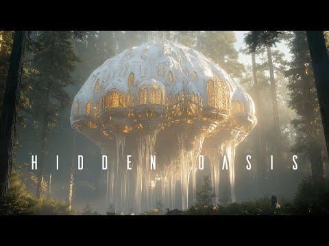 Hidden Oasis - Ethereal Fantasy Ambient Meditation - Calm Ambient Music for Sleep