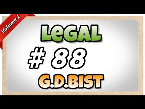 # 88 | 105 wpm | Legal | G.D.Bist | Volume 1