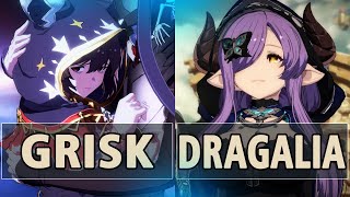 GBVSR:🔥Grisk (Nier) Vs Dragalia (Narmaya B.Butterfly)🔥| High Level Gameplay.