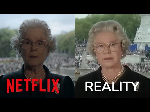 The Queen's Speech following Princess Diana's Death - The Crown Season 6 - (4K)