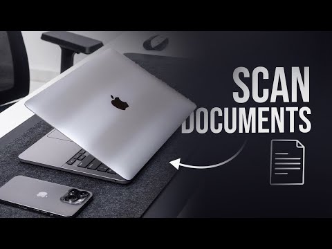 How to Scan Documents on Macbook Pro (tutorial)