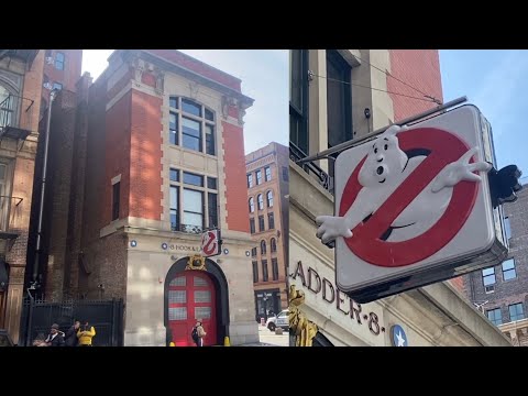 The real Ghostbusters fire station headquarters in New York a must see for Ghostbusters fans