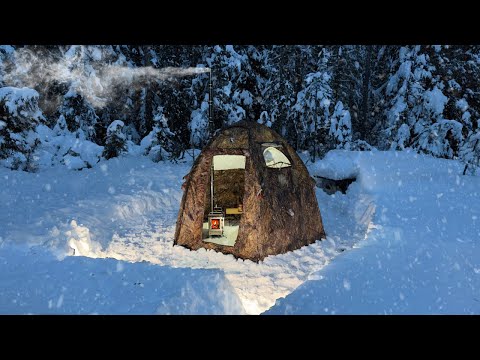 Hot Tent Camping In Idaho Using the Best Hot Tent