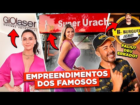 ANALISANDO EMPREENDIMENTOS DOS FAMOSOS QUE DERAM CERTO (OU NÃO) | Diva Depressão