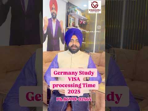 GERMANY STUDY VISA With 5.5 Bands | Gap Accepted | Vgsa |