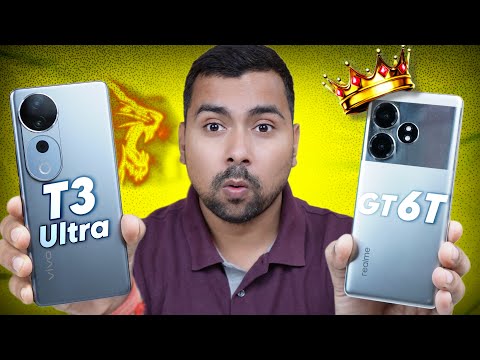 vivo T3 Ultra vs realme GT 6T * Full Comparison * ⚡ Don't buy Wrong Phone 🔥