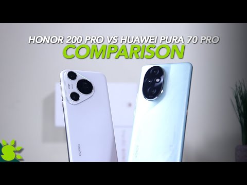 HONOR 200 Pro vs HUAWEI Pura 70 Pro Comparison