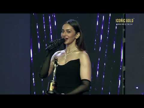 Rakul Preet Singh for winning the Iconic Gold Awards in Best Actress For Chhatriwali - OTT