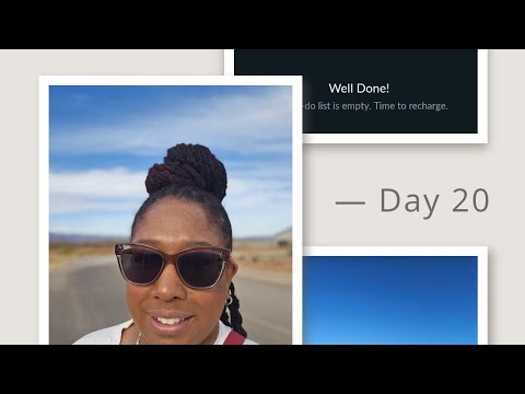 Diona Reese Williams  is live! Day 20/45 Challenge and brief Check-in