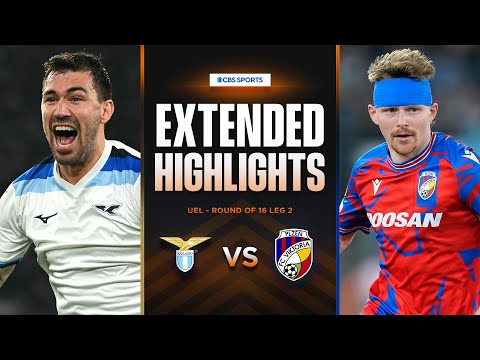 Lazio vs. Viktoria Plzeň: Extended Highlights | UEL Round of 16 Leg 2 | CBS Sports Golazo