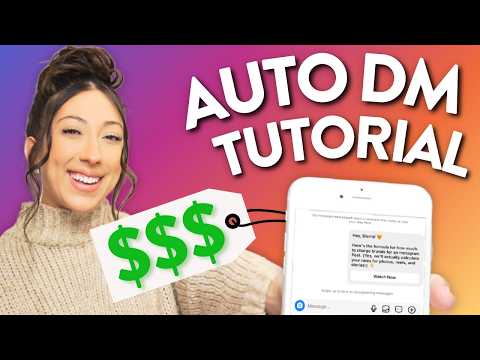 How To Set Up DM Automation on Instagram to make more $$$ | *step by step tutorial!*