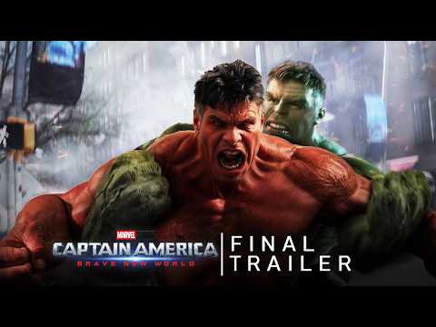 Captain America: Brave New World | Final Trailer | February 2025 | Marvel |TeaserPROConcept Version