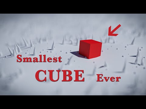 How Small can an Object be in Blender?