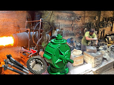 Amazing Manufacturing And Forging Process Of Turbine Gear | Metal Casting And Turning Process