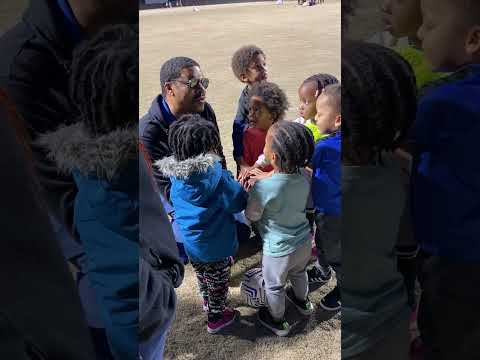 2 Year Old Bodhi Soccer Huddle