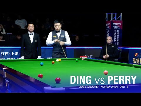 Ding Junhui vs Joe Perry 2025 Snooker World Open Part 2