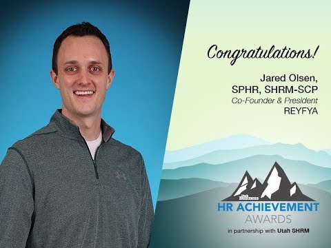 HR Disruptor of the Year - Jared Olsen