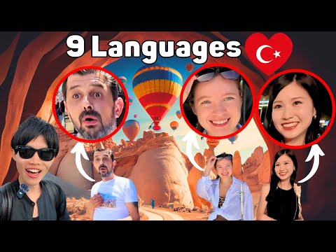 Japanese Guy SHOCKS Turks & Tourists with Languages in Cappadocia! 🇹🇷