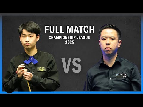 Si Jiahui vs Xiao Guodong Full Match Championship League 2025 Snooker Highlights