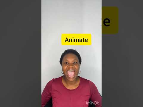 How to Pronounce "Animate" | English Pronunciation #englishlanguage #pronunciation #learningenglish