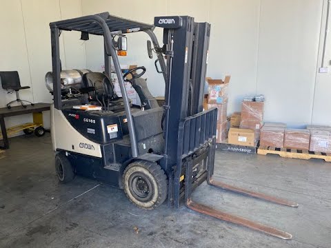 Motor Vehicles and Chocolate Machine Auction: Lot 1: 2008 Crown Forklift