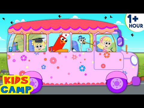 Wheels On The Bus + Sing Along Songs For Kids